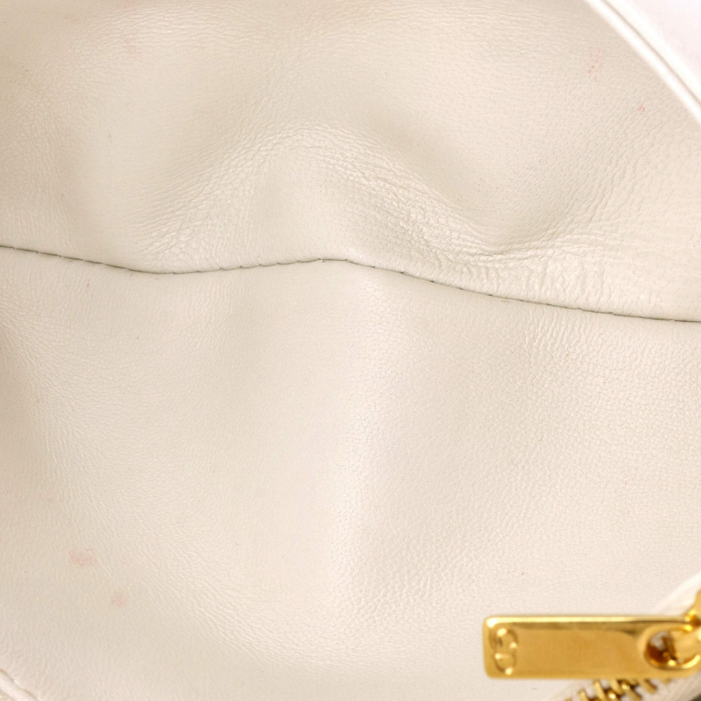 Caro Flap Pouch with Chain Macrocannage Quilt Calfskin Mini