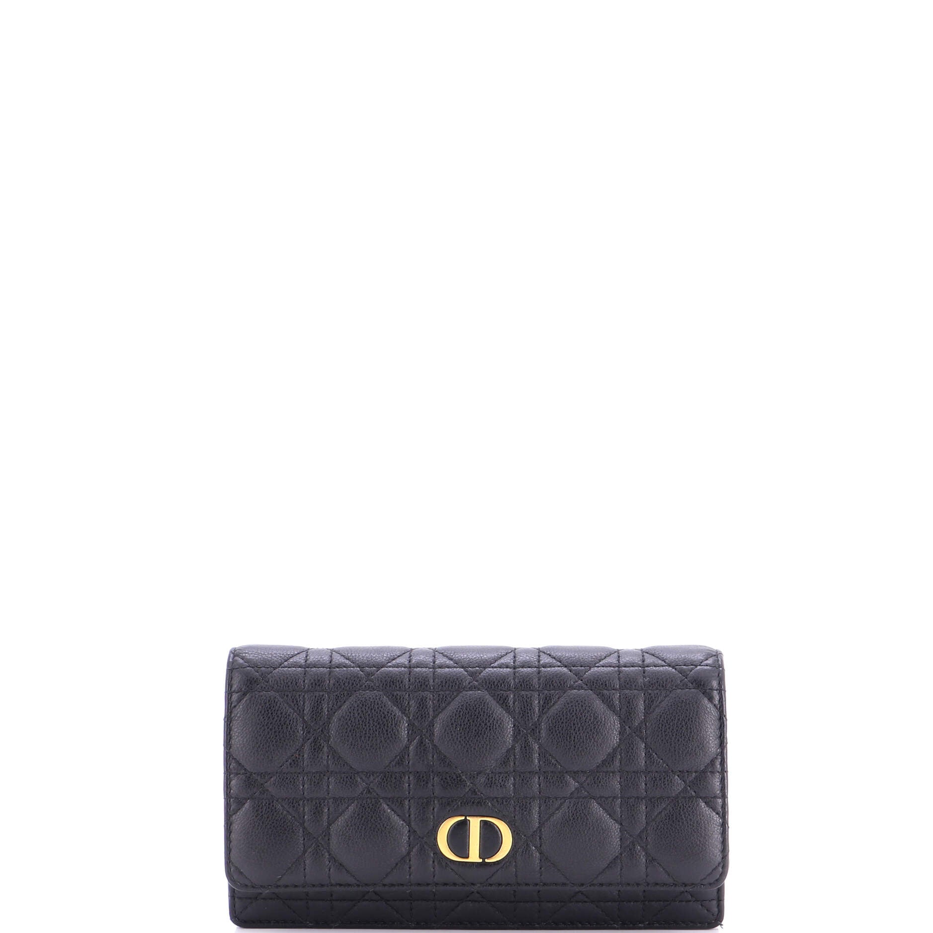 Caro Belt Pouch with Chain Cannage Quilt Calfskin
