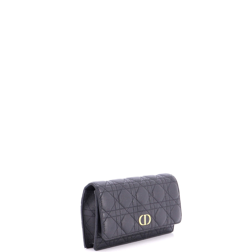 Caro Belt Pouch with Chain Cannage Quilt Calfskin