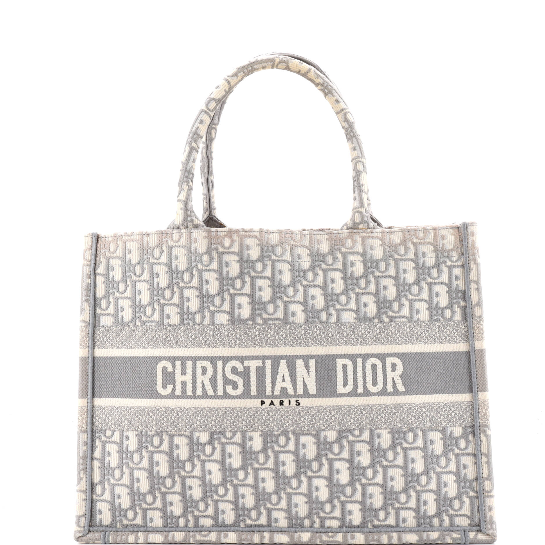Book Tote Oblique Canvas Medium