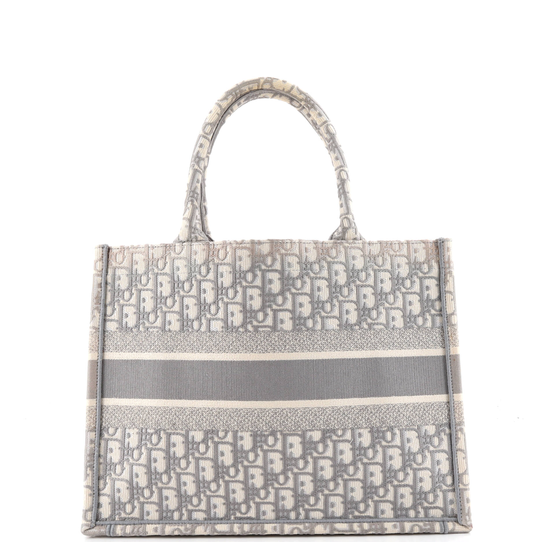 Book Tote Oblique Canvas Medium