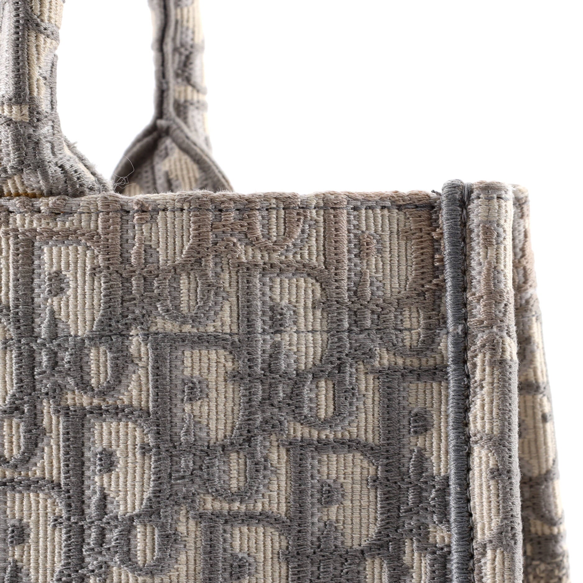 Book Tote Oblique Canvas Medium
