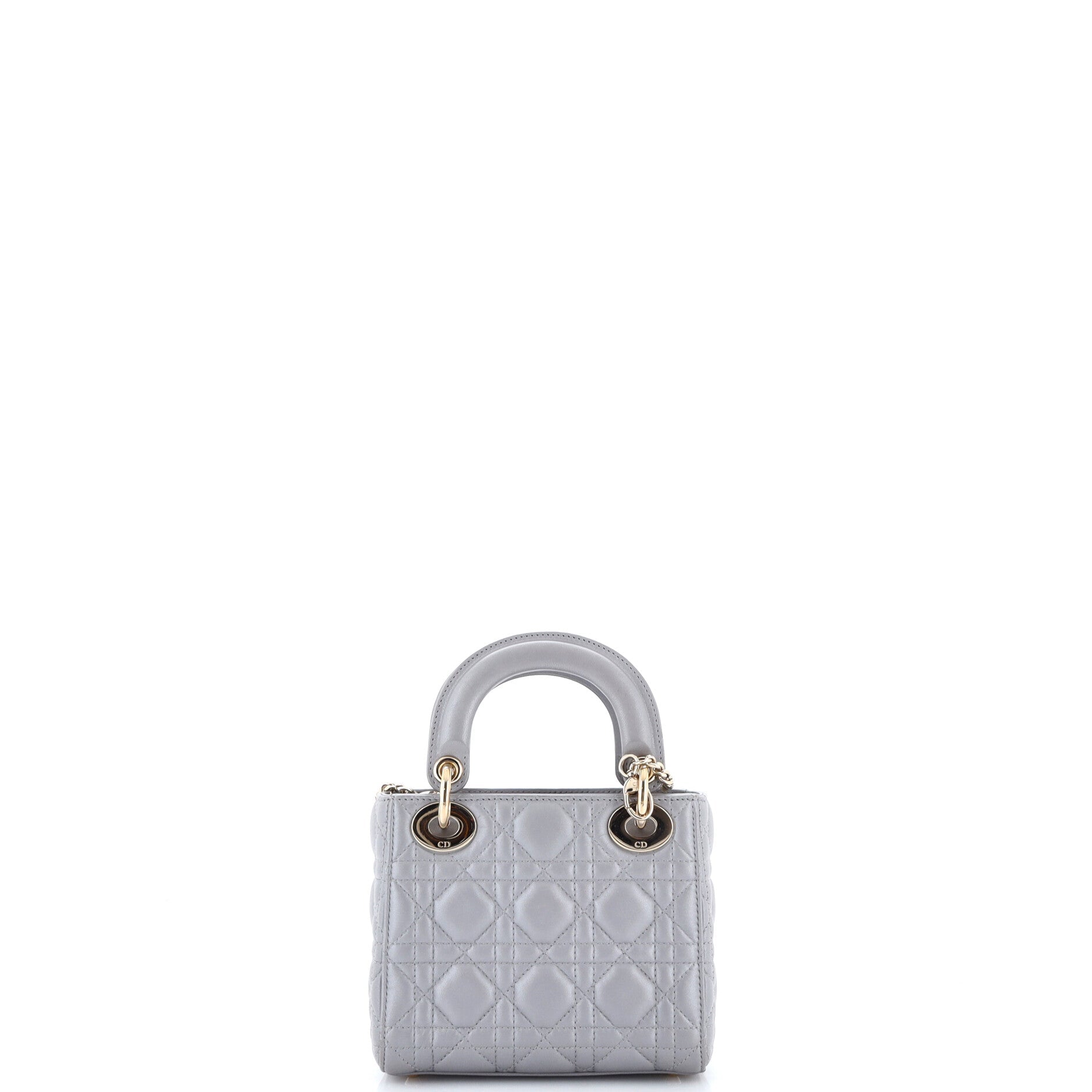 Lady Dior Chain Bag Cannage Quilt Lambskin Mini