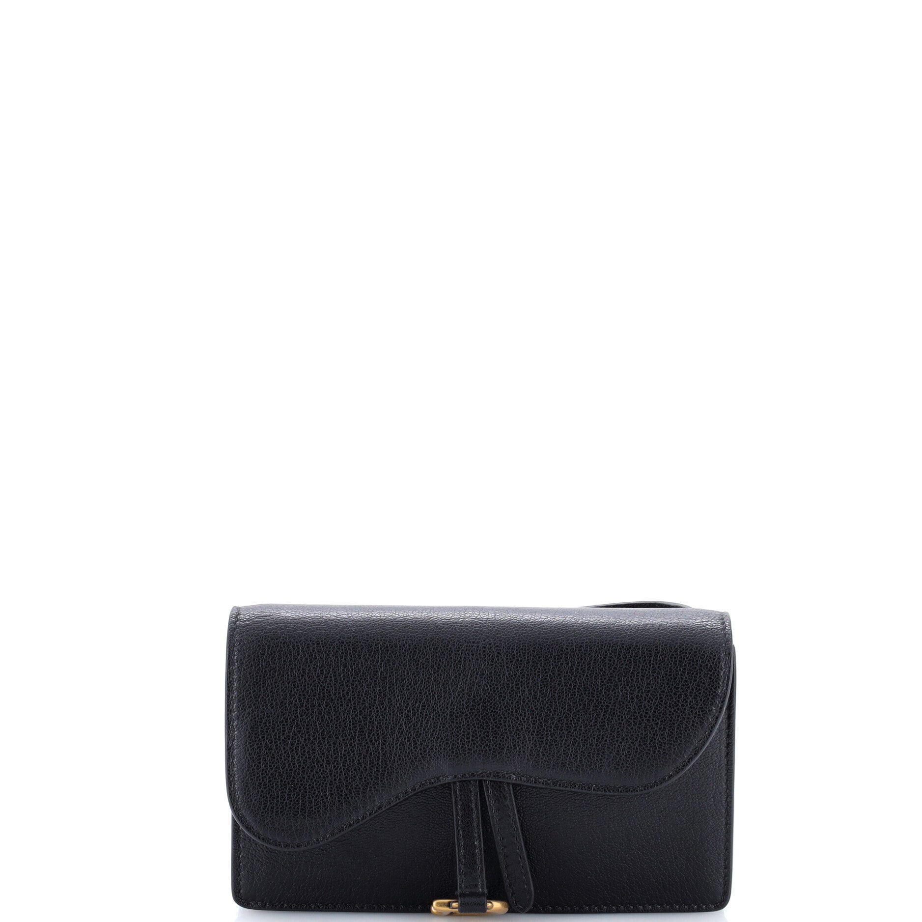 Saddle Rectangular Belt Bag Leather
