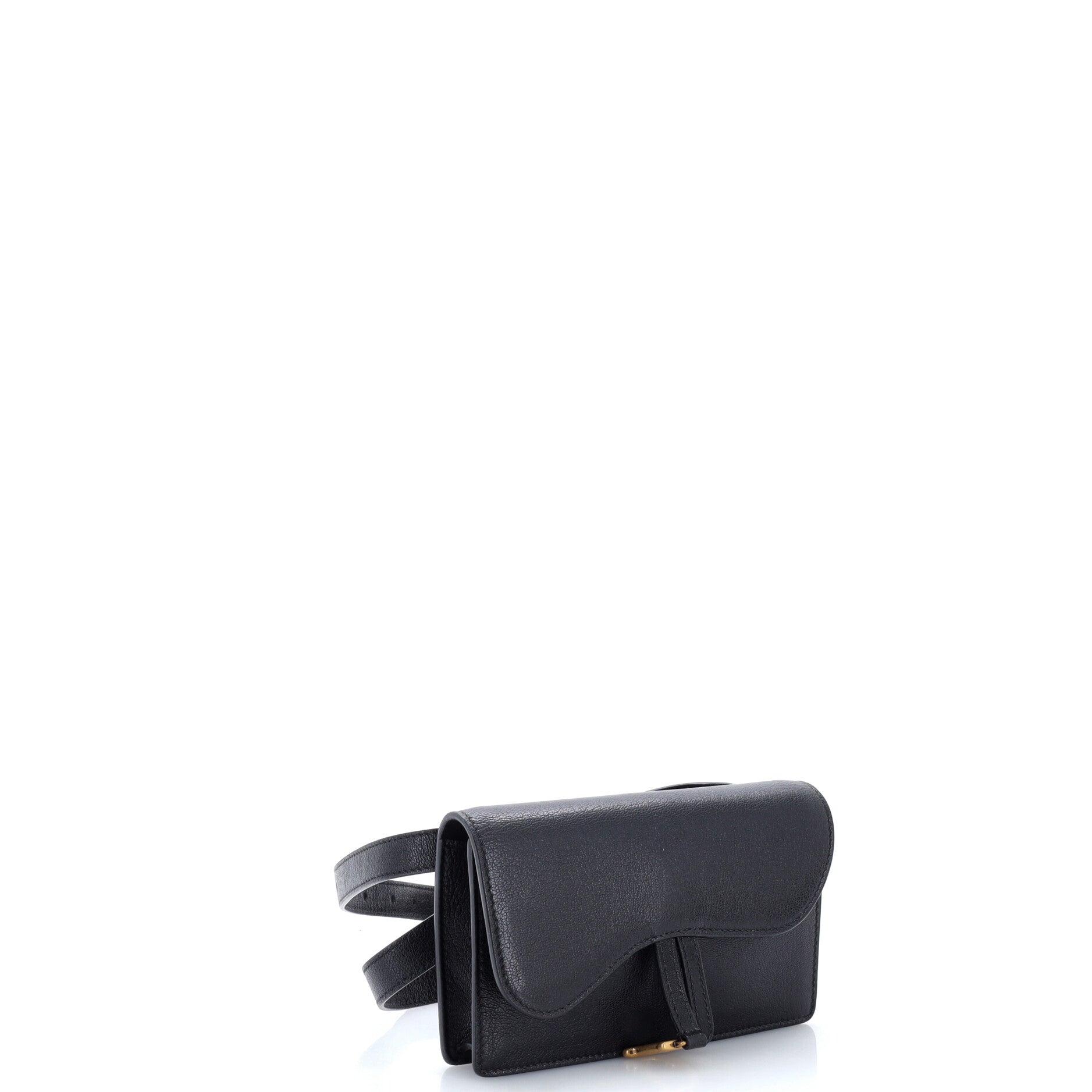 Saddle Rectangular Belt Bag Leather