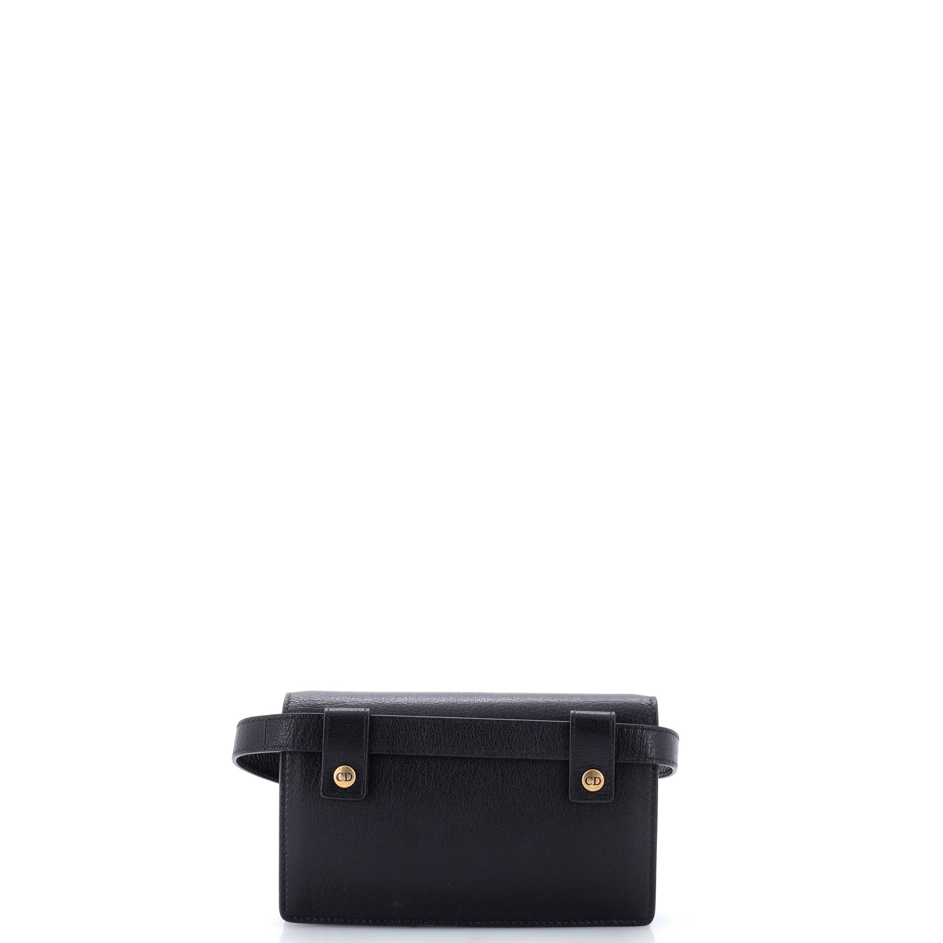 Saddle Rectangular Belt Bag Leather