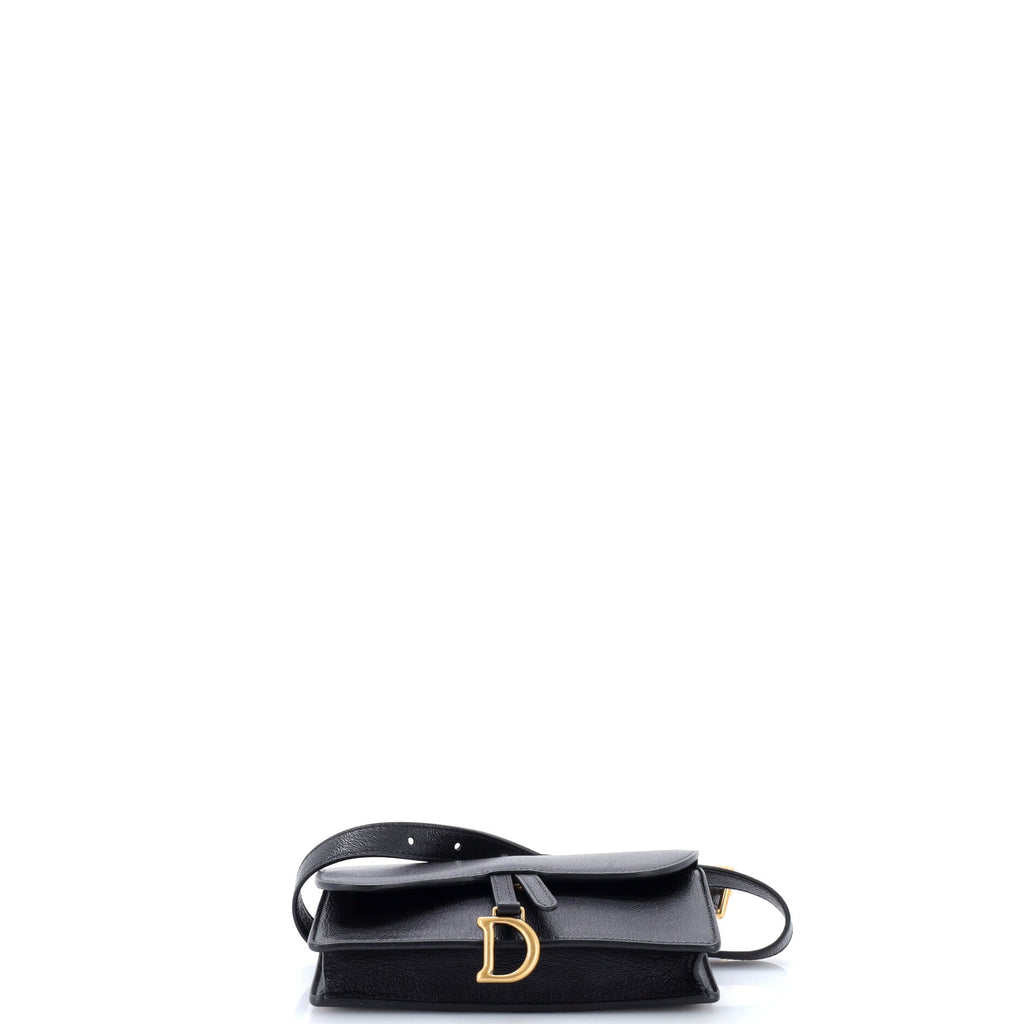 Saddle Rectangular Belt Bag Leather