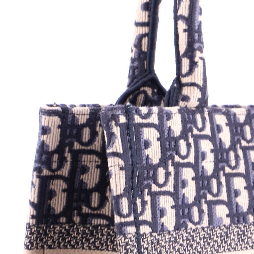 Book Tote Oblique Canvas Small