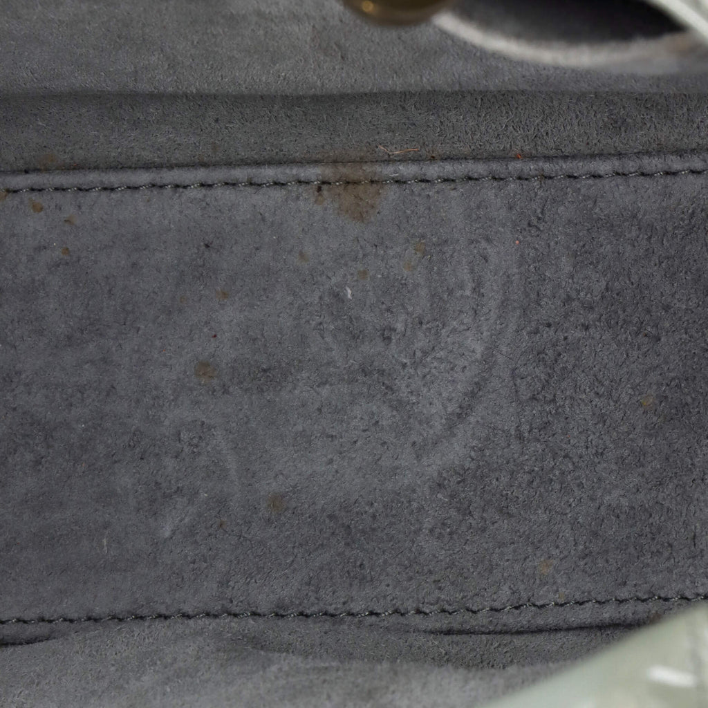 Lady Dior Bag Cannage Quilt Patent Small