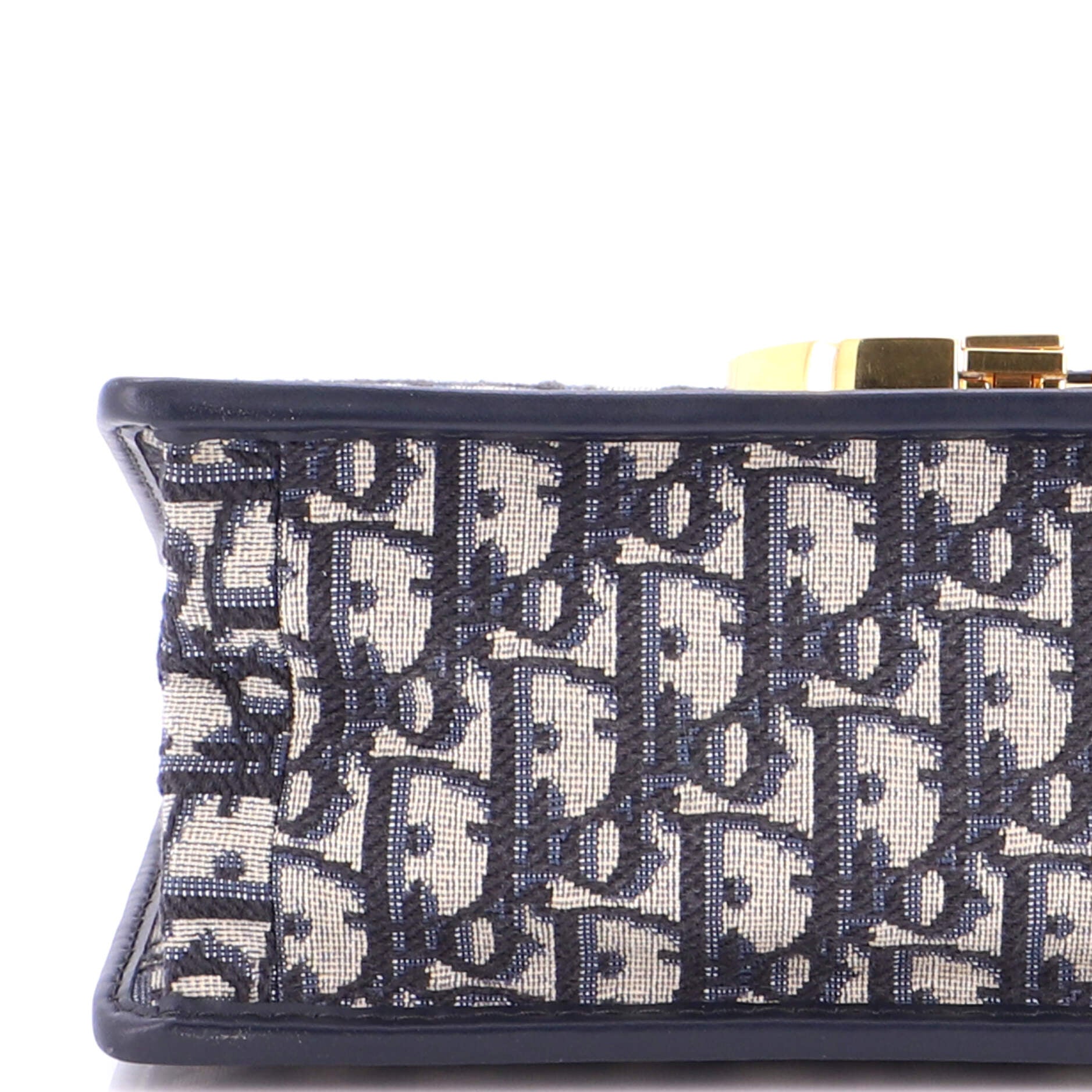 30 Montaigne Chain Flap Bag Oblique Canvas East West
