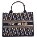 Book Tote with Strap Oblique Canvas Medium