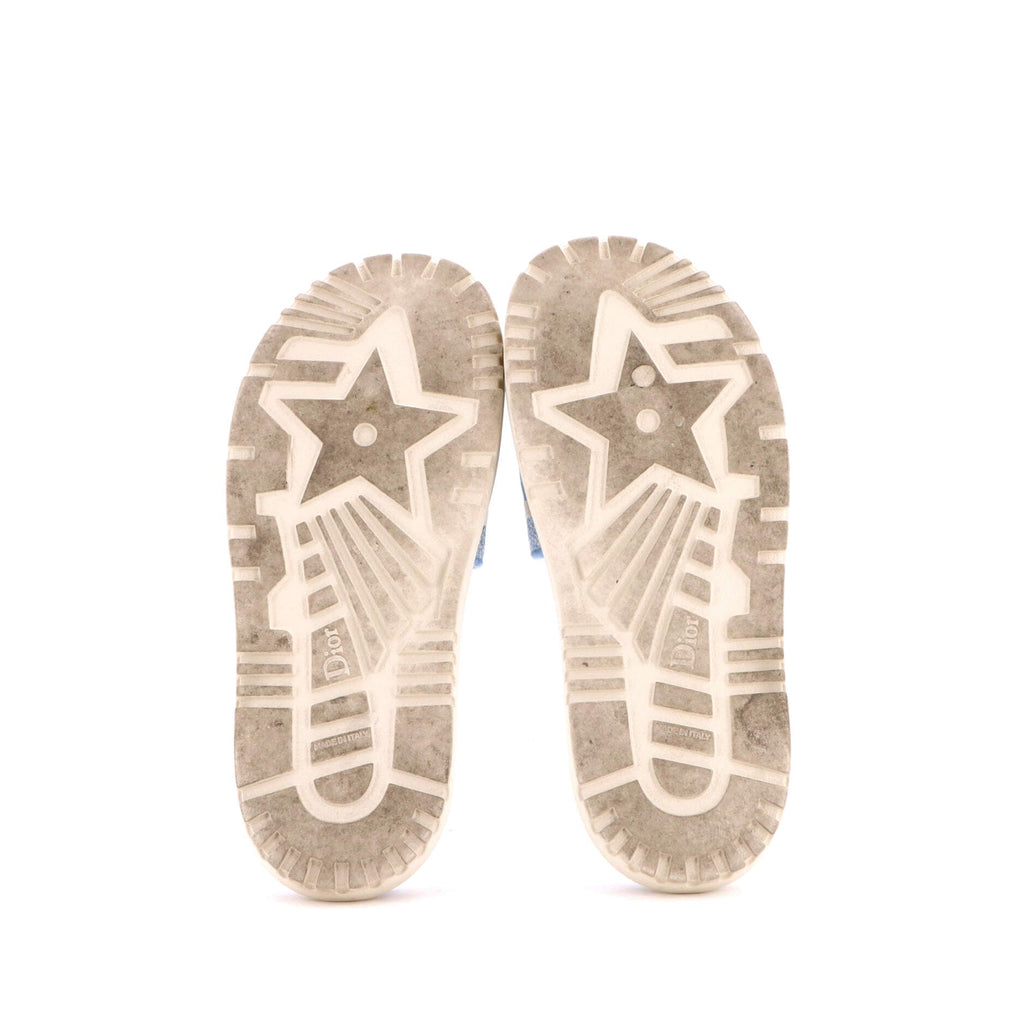 Women's Dway Slide Sandals Embroidered Canvas and Rubber