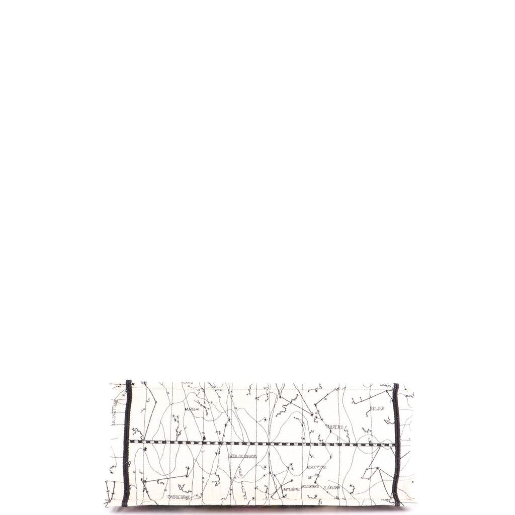 Book Tote Zodiac Embroidered Canvas