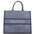 Book Tote Oblique Denim Large