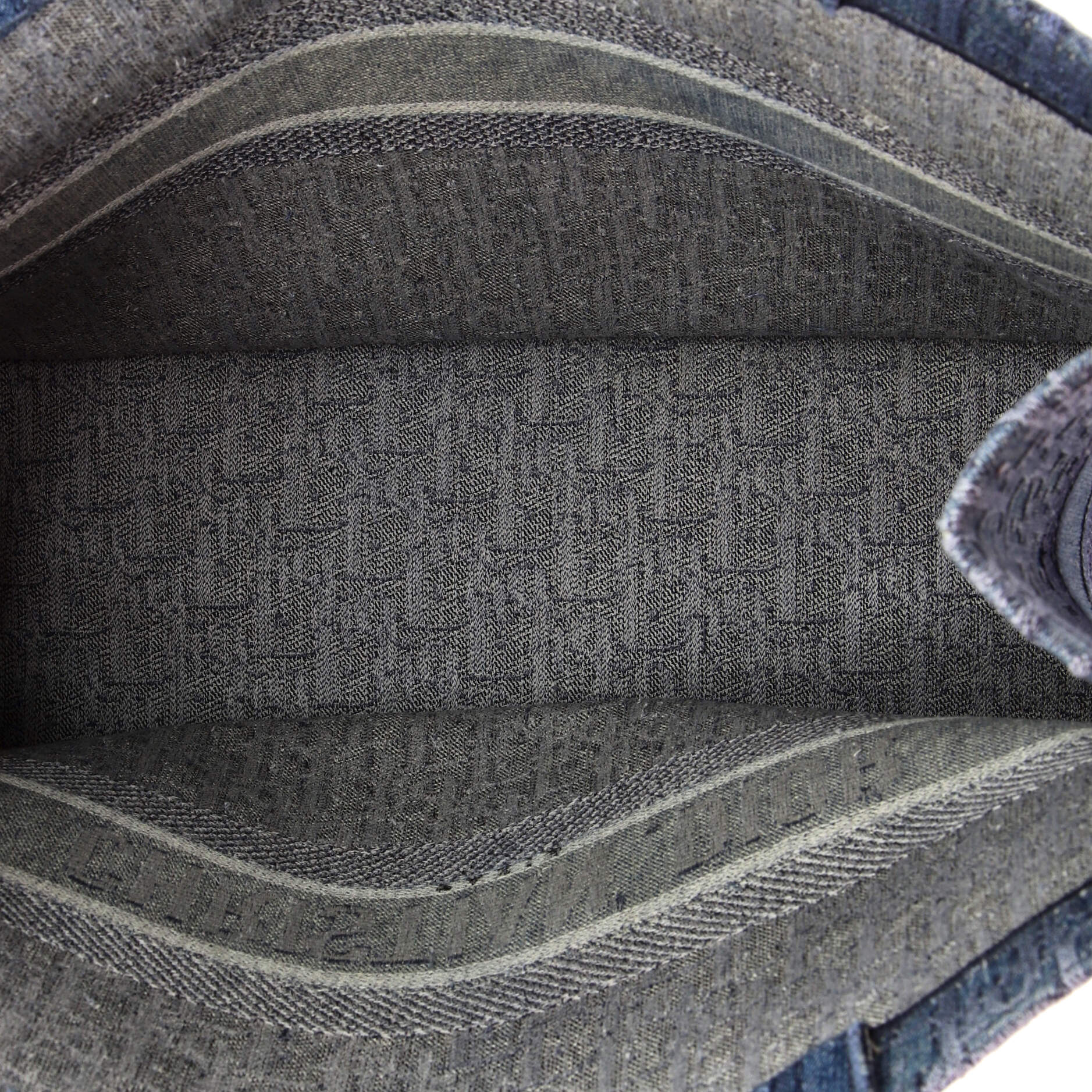 Book Tote Oblique Denim Large