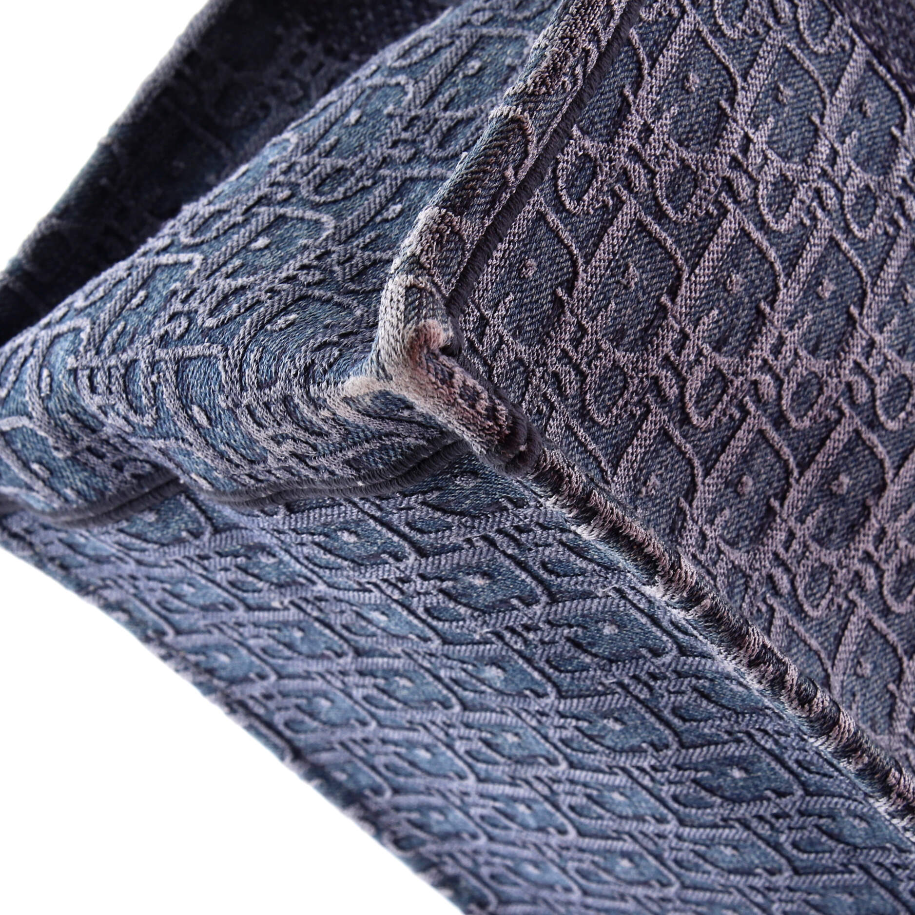Book Tote Oblique Denim Large