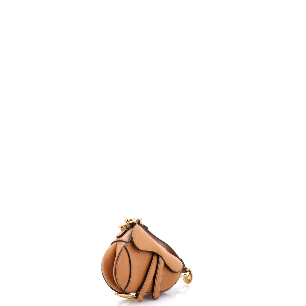 Saddle Handbag Leather Micro