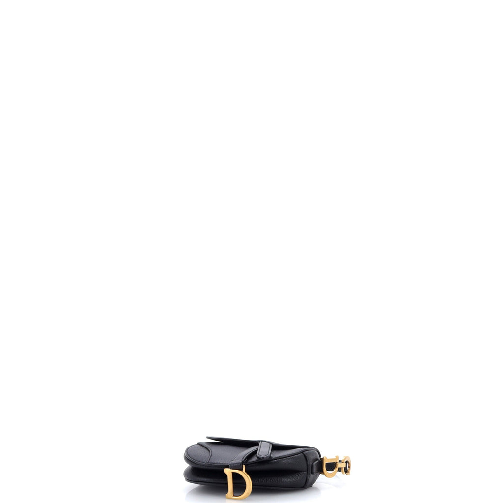 Saddle Handbag Leather Micro