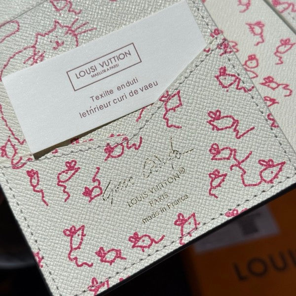 L X V  Passport holder 10x14x2.5cm