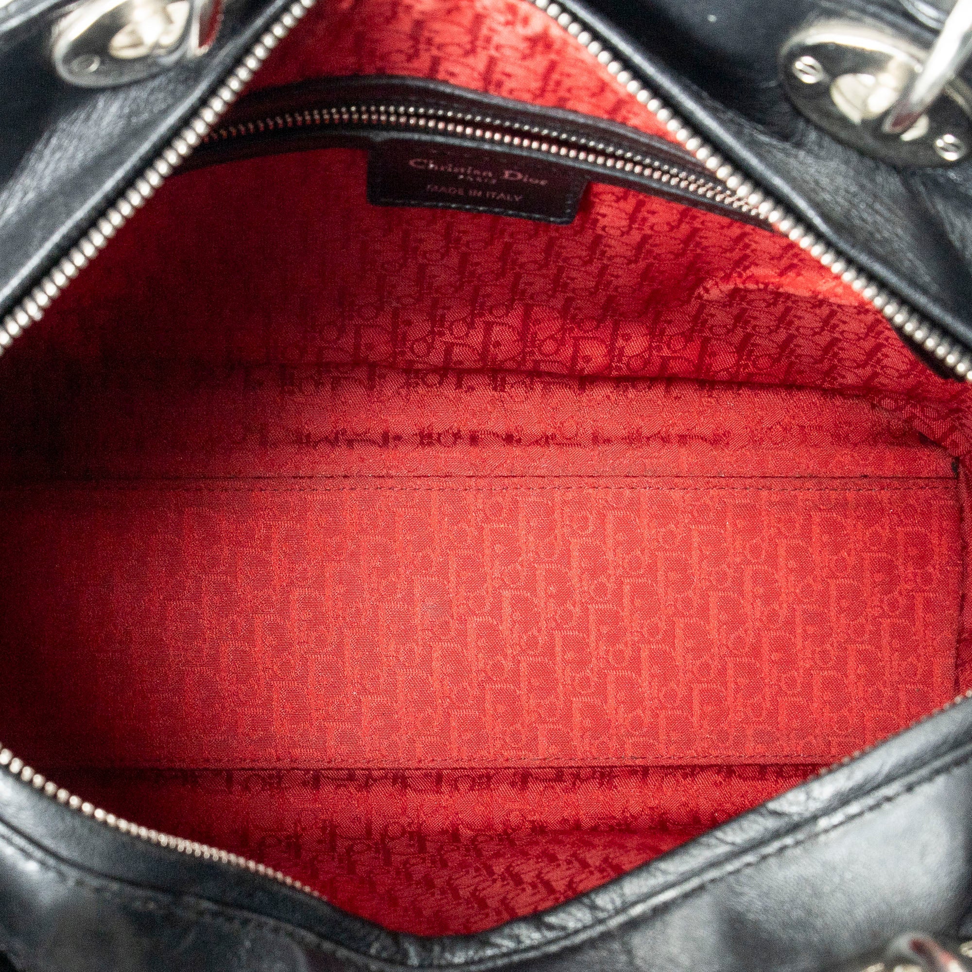 Lady Dior Bag Cannage Quilt Lambskin Large