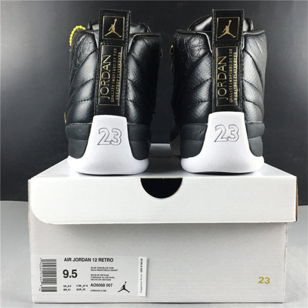 JRD 12 Retro Black Metallic Gold White AO6068-007