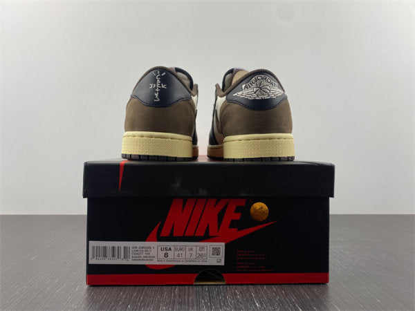 Air JRD AJ1 Low OG SP +TRAVIS SCOTT TS CQ4277-105