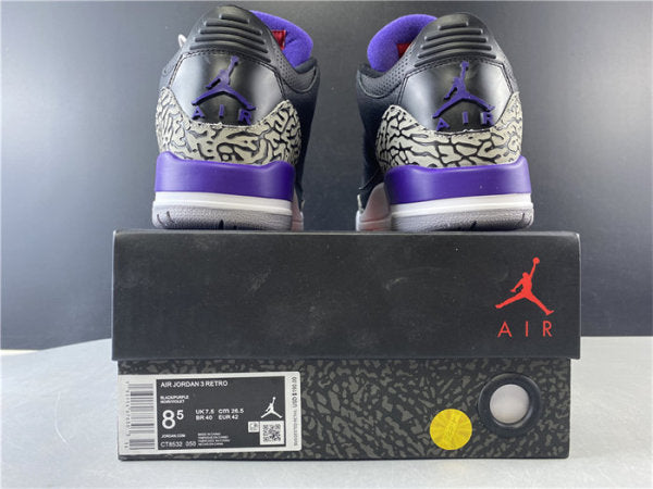 JRD3 Black Court Purple CT8532-050