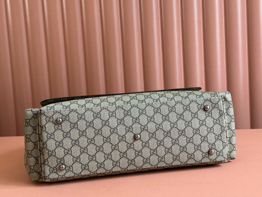 GC Large Changing Bag Beige Ebony Monogram  Canvas