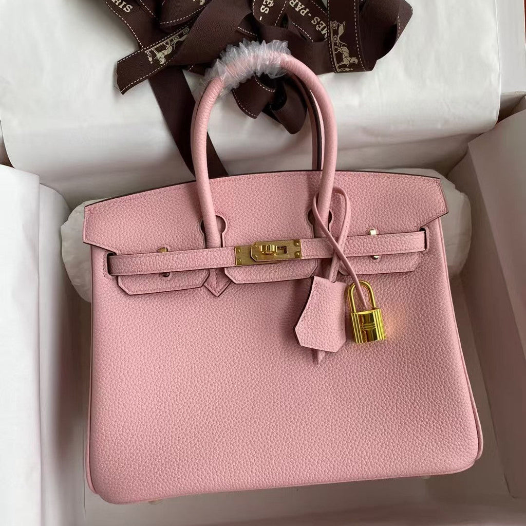 HM BIRKIN 25CM BABY PINK TOGO LEATHER GOLD HARDWARE