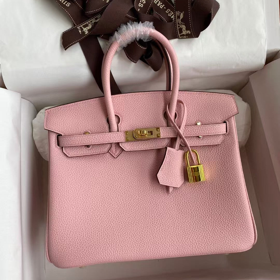HM BIRKIN 25CM BABY PINK TOGO LEATHER GOLD HARDWARE