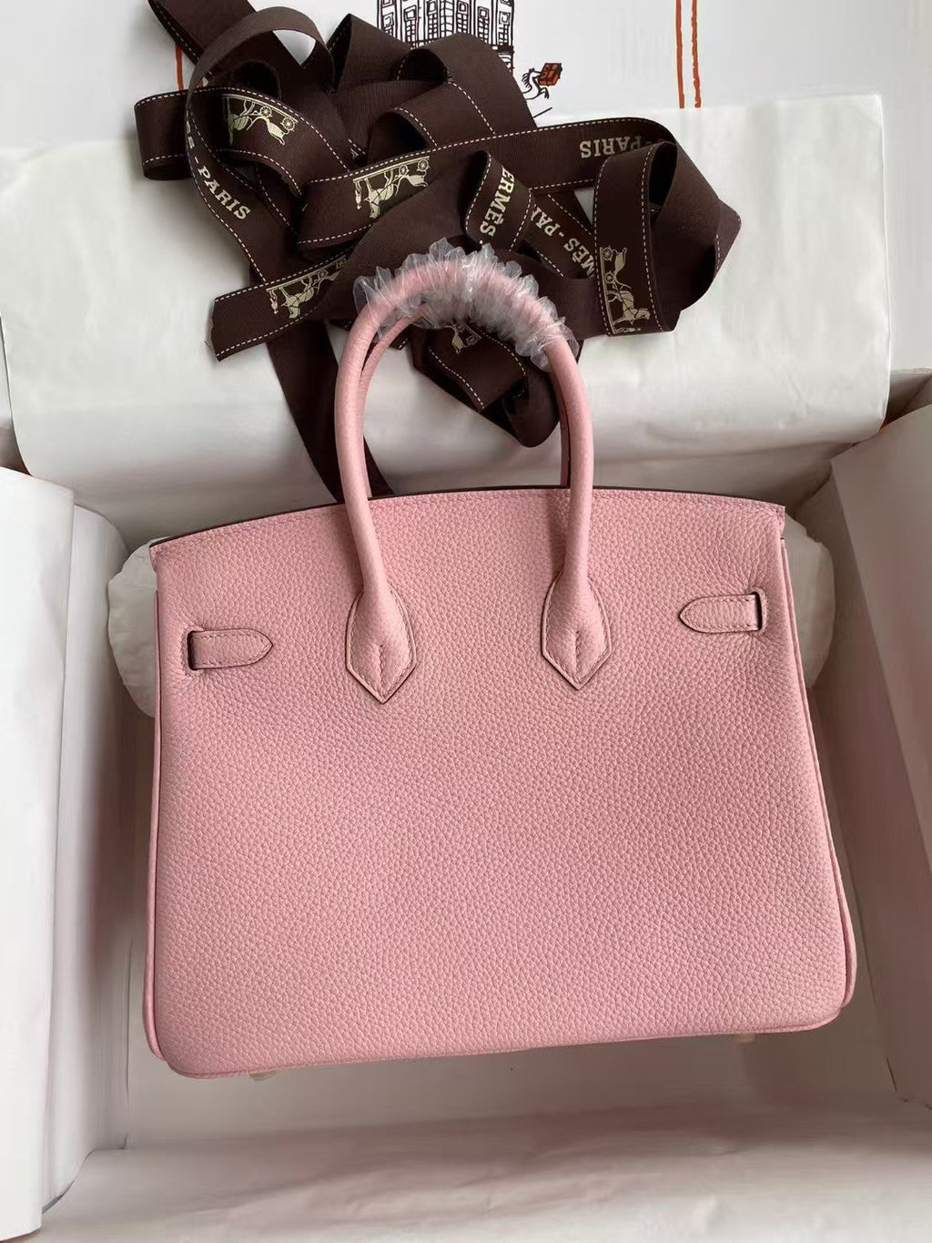 HM BIRKIN 25CM BABY PINK TOGO LEATHER GOLD HARDWARE