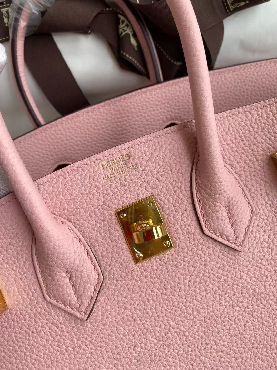 HM BIRKIN 25CM BABY PINK TOGO LEATHER GOLD HARDWARE