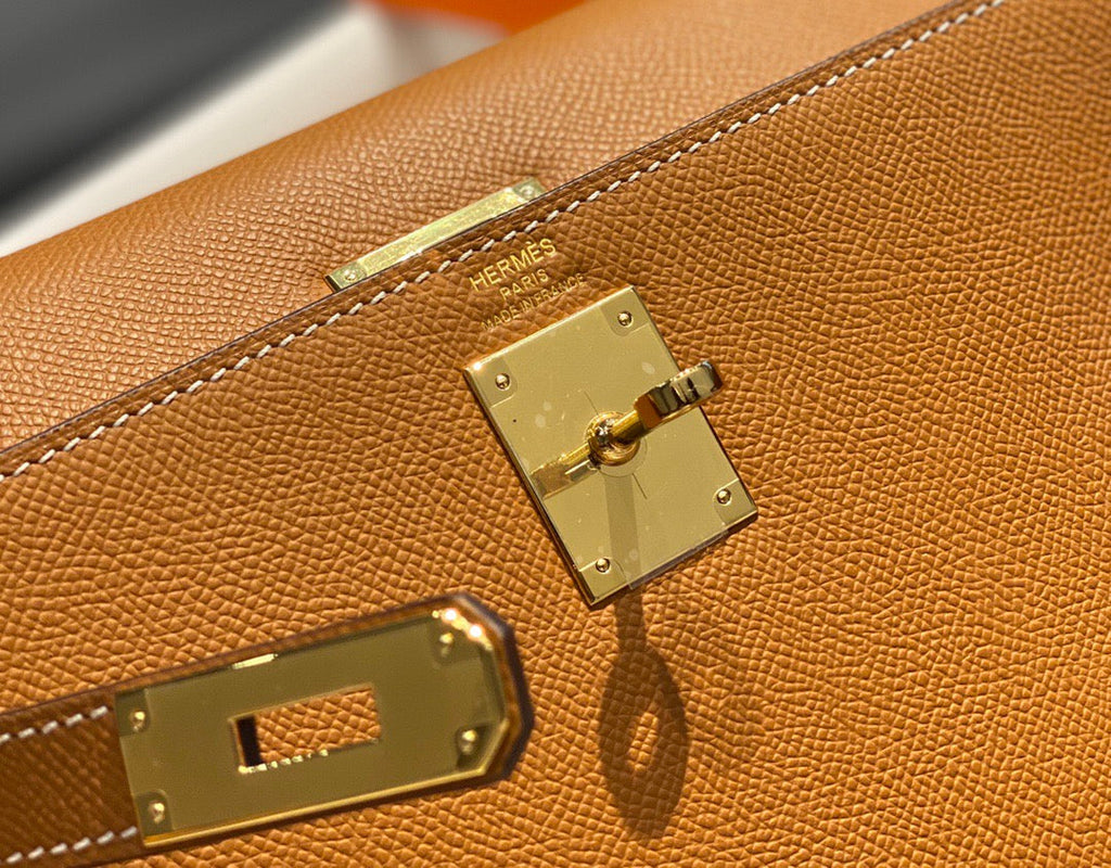 Hermes 2025 Kelly Brown Togo Leather with Gold Hardware
