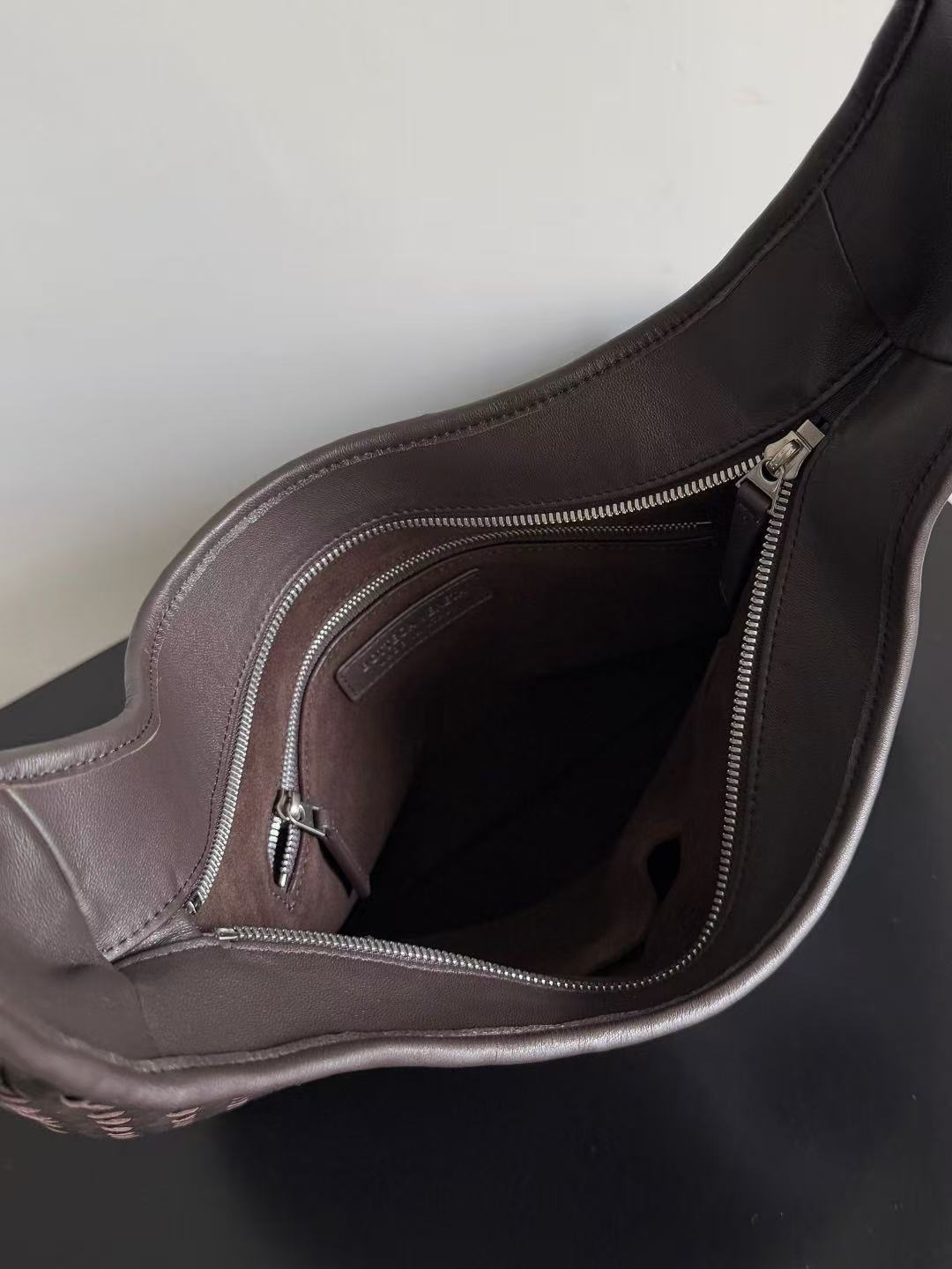 Bottega Veneto 40cm Chocolate Calfskin