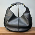 Saint Laurent 2026 Mombasa Shoulder Bag Black Leather