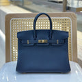 Hermes Birkin Bleu de Prusse Togo Leather