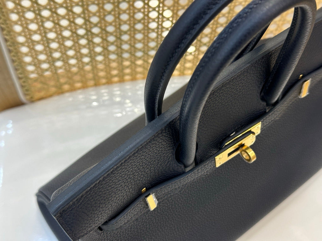 Hermes Birkin Bleu de Prusse Togo Leather