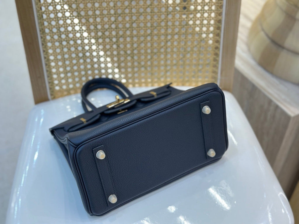 Hermes Birkin Bleu de Prusse Togo Leather