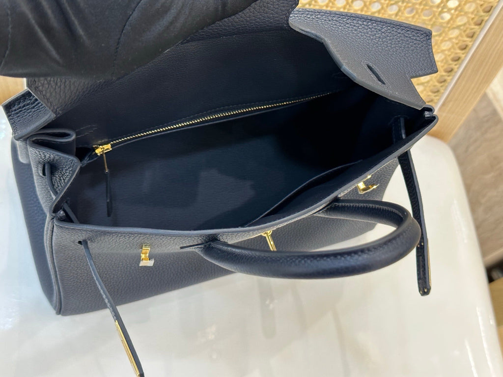 Hermes Birkin Bleu de Prusse Togo Leather