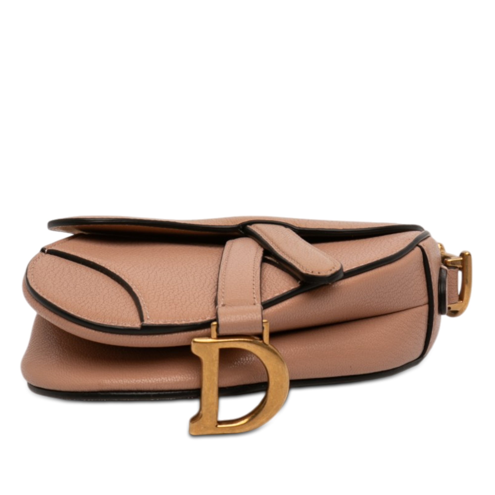 Saddle Handbag Leather Micro