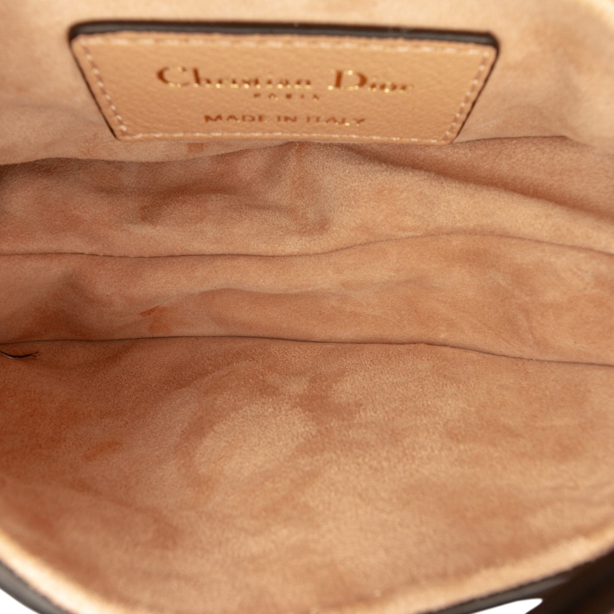 Saddle Handbag Leather Micro