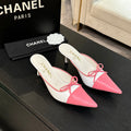 CC 2026 High Heel Mule 65 Two Tone Sheepskin