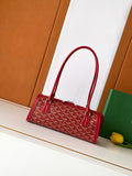 Goyard 2026 Bonbonniere Bag 30cm Canvas Cowhide