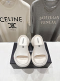 Chanel 2026  Platform Wedge Sandal 50mm Lambskin 713053