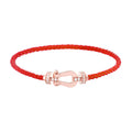 FORCE 10 HALF DIAMOND PINK GOLD RED CORDERI LARGE AND MEDIUM MODEL