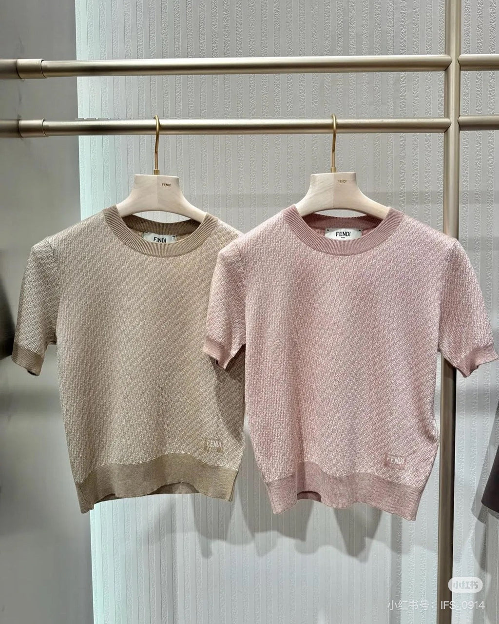 Fendi 25 Knitted Shirt Tencel