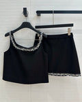 Gucci Vest Set Black Cotton