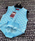 Gucci 25 Diamond Knitted Vest Wool