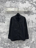 CD 25 Kimono Collar Long-sleeved Shirt Cotton