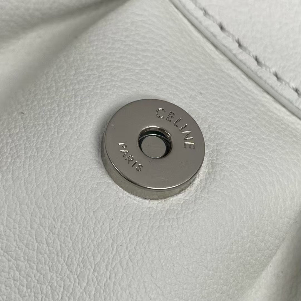 Celine 2026  Teen Polly Bag 29.5cm Sheepskin 283613